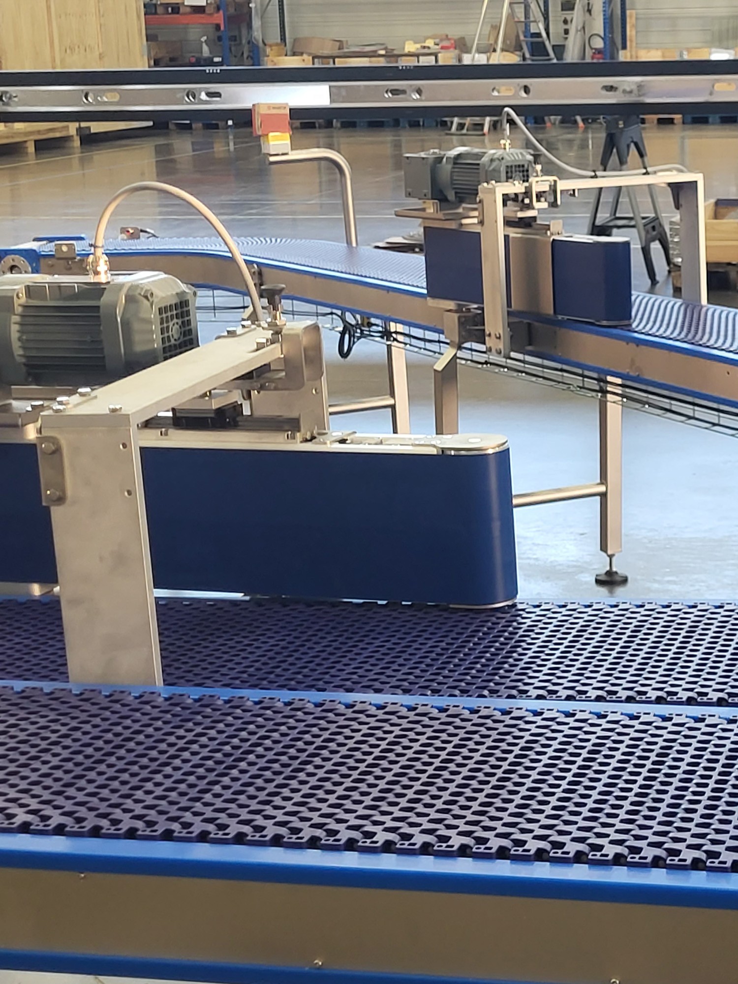 Transporte de productos MG Tech - Realineación de sobres