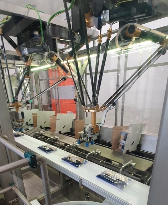 ENCAJADORA MG TECH PARA LA PANADERIA INDUSTRIAL