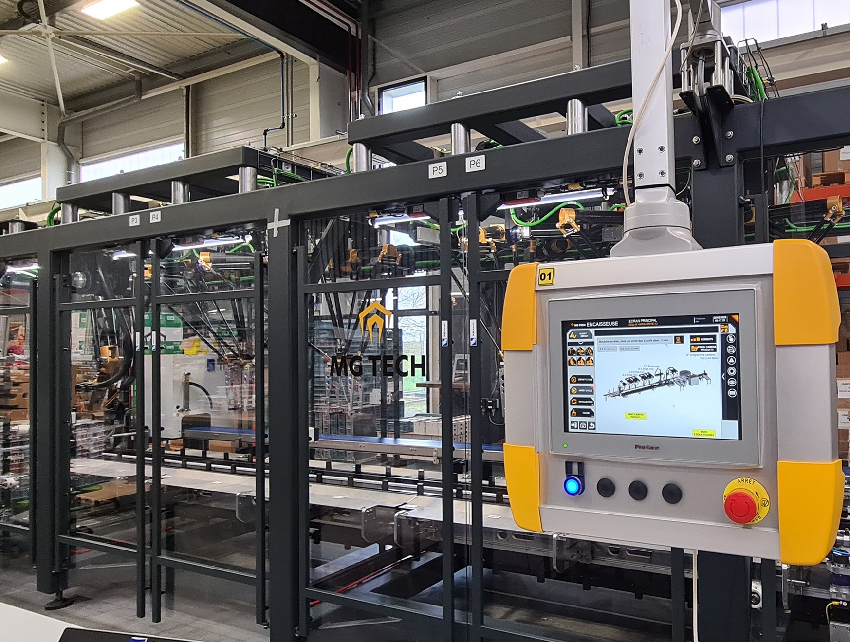 MG TECH CASE ERECTORS FOR DAIRY PRODUCTS