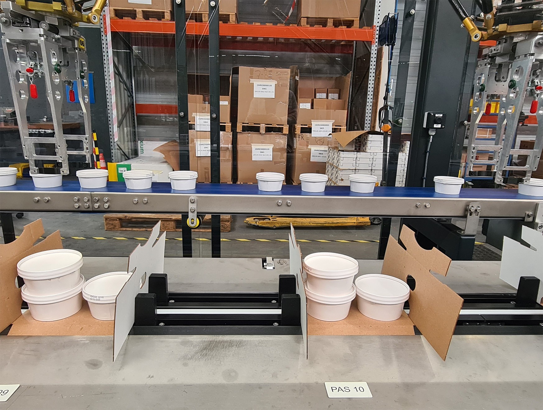 MG TECH CASE PACKERS FOR DAIRY PRODUCTS