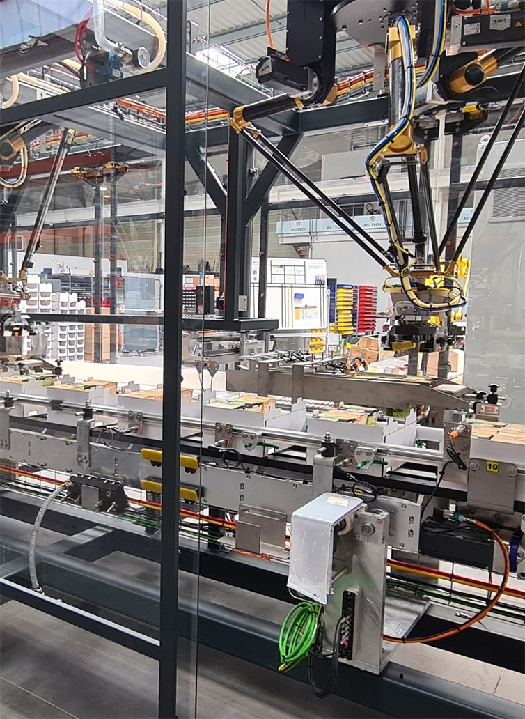 MG TECH CASE PACKERS FOR READY MEAL INDUSTRY