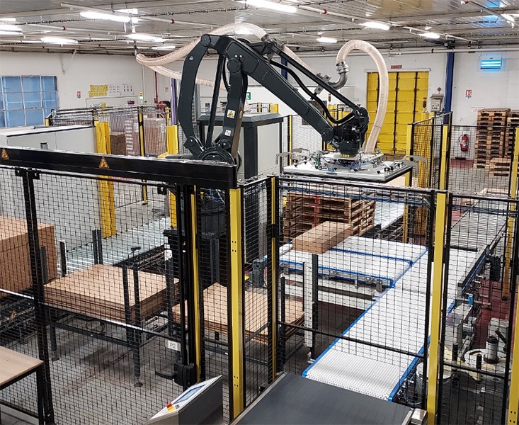 PALETIZADOR MG TECH PARA LA INDUSTRIA