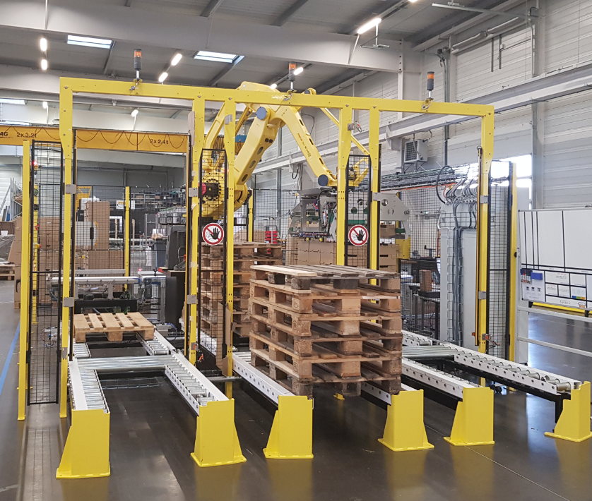 Palletizer for logistics
