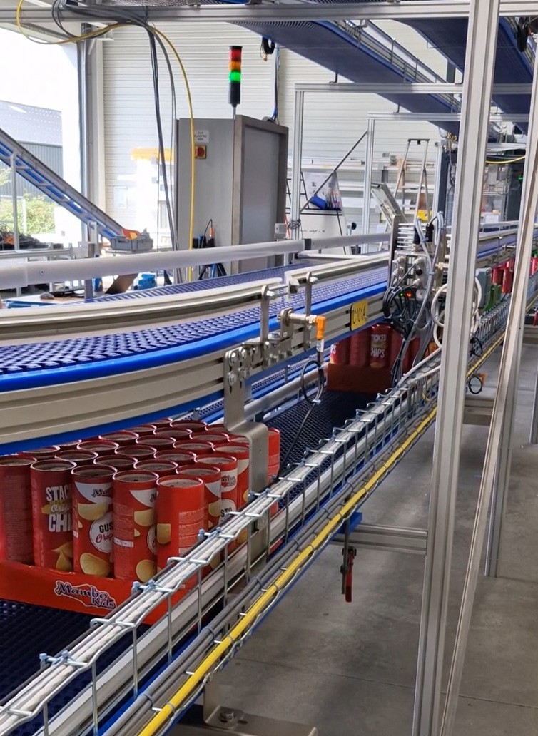 Cintas transportadoras MG Tech para comidas preparadas