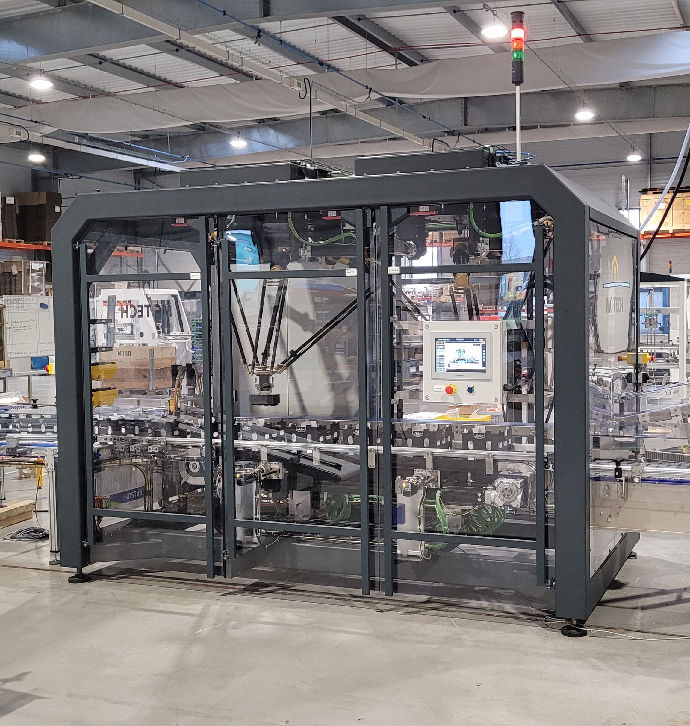 Encaisseuse top load PM-TL100 MG Tech