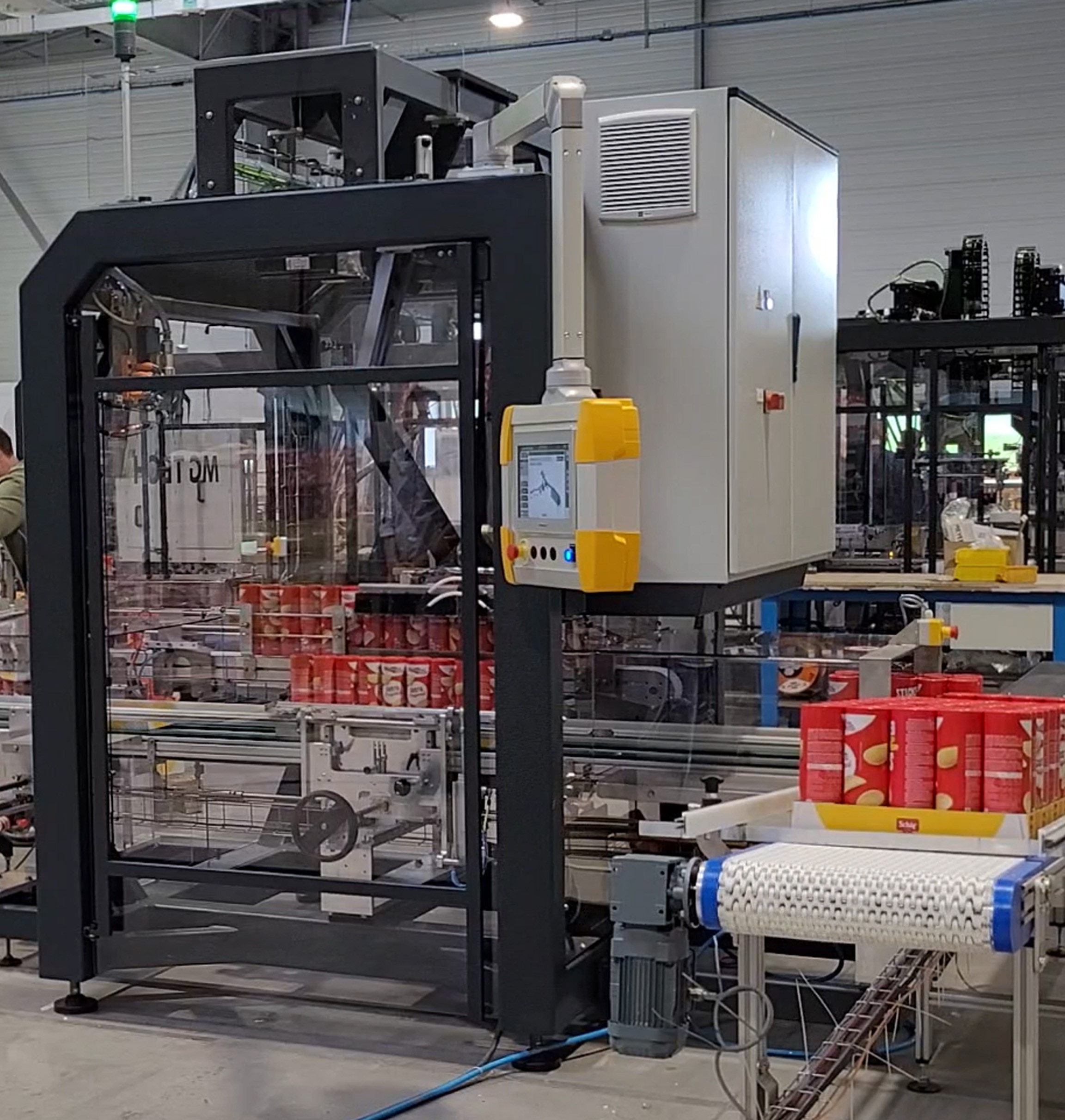 MG Tech PM-TL100 top load case packer