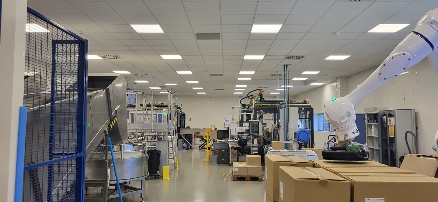 Machines de conditionnement adaptées MG Tech pour le secteur industriel