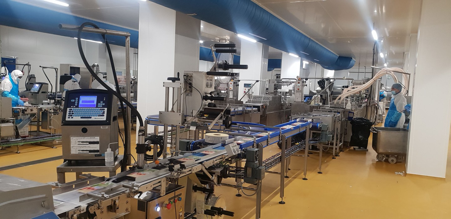 Machines de conditionnement MG Tech pour le secteur agroalimentaire
