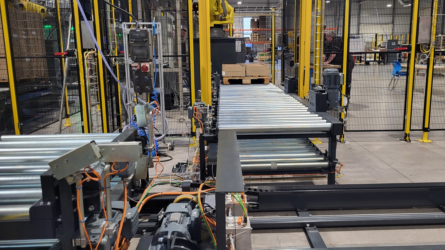 Etude de cas - Navette palettes pour produits de la mer